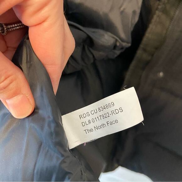 The North Face | Women’s Goose Down Black Puffer Jacket Size XXL - Picture 5 of 10